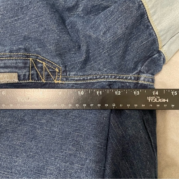 Vintage Karl Kani Patchwork Jeans 36 Baggy Carpenter 90s Hip Hop Streetwear - Picture 14 of 16